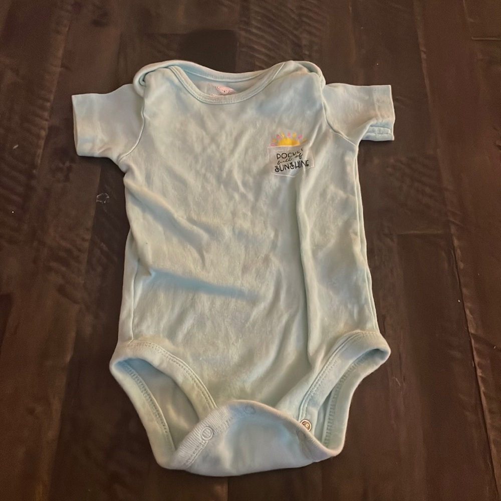 Blue onesie